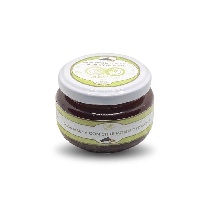 Salsa Macha con Chile Morita y Pistache